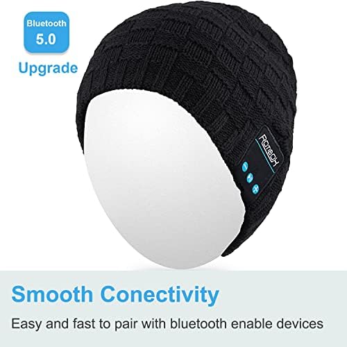 Rotibox Bluetooth Bere Şapka Açık Hava Sporları için Kablosuz Kulaklık Noel Hediyeleri